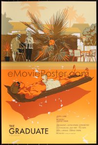 3k0613 GRADUATE #16/150 24x36 art print 2015 Mondo, art by Tomer Hanuka, variant edition!