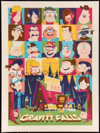 3k1923 GRAVITY FALLS #16/225 18x24 art print 2017 Mondo, art by Dave Perillo, regular edition!