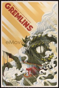 3k0620 GREMLINS 24x36 art print 2014 Mondo, art by Randy Ortiz, first edition!