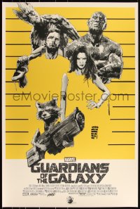 3k0630 GUARDIANS OF THE GALAXY #16/325 24x36 art print 2016 Mondo, art by Jock, first edition!