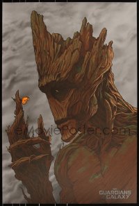 3k0634 GUARDIANS OF THE GALAXY #16/300 24x36 art print 2014 Mondo, Ortiz, Groot, regular edition!