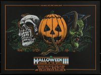 3k1933 HALLOWEEN III #16/250 18x24 art print 2017 Mondo, creepy mask art by Gary Pullin, first ed.!