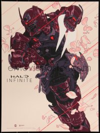 3k1935 HALO #15/1495 18x24 art print 2021 Mondo, art by Sachin Teng, Infinite: Yoroi Spartan!