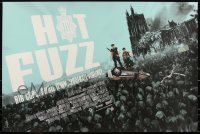 3k0688 HOT FUZZ #16/275 24x36 art print 2017 Mondo, art by Jock, variant edition!