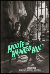 3k0692 HOUSE ON HAUNTED HILL #16/110 24x36 art print 2015 Mondo, Jonathan Burton, variant ed.!