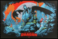 3k0693 HOW TO TRAIN YOUR DRAGON #16/225 24x36 art print 2020 Mondo, art by Taylor, regular edition!