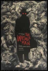 3k0717 INVISIBLE MAN #16/300 24x36 art print 2018 Mondo, art by Jonathan Burton, regular edition!