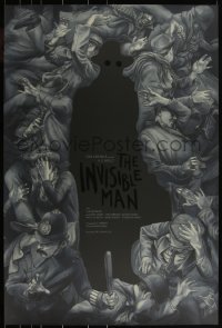 3k0718 INVISIBLE MAN #16/150 24x36 art print 2018 Mondo, art by Jonathan Burton, variant edition!