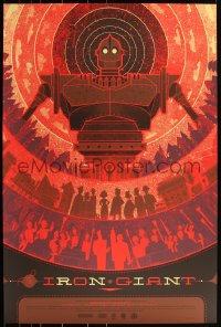 3k0724 IRON GIANT #11/70 24x36 art print 2011 Mondo, art by Kevin Tong, variant edition!