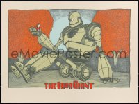 3k1979 IRON GIANT signed #16/150 18x24 art print 2014 by Jay Ryan, Mondo, regular edition!