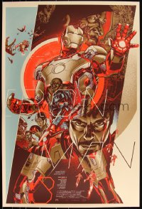 3k0733 IRON MAN 3 #16/450 24x36 art print 2013 Mondo, art by Martin Ansin, regular edition!