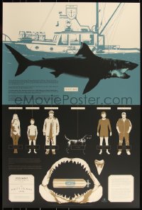 3k0748 JAWS #16/275 24x36 art print 2016 Mondo, art by Matt Taylor, regular edition!