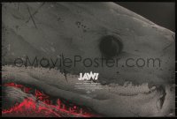 3k0739 JAWS #16/125 24x36 art print 2016 Mondo, Matt Ryan Tobin art of the shark, variant edition!