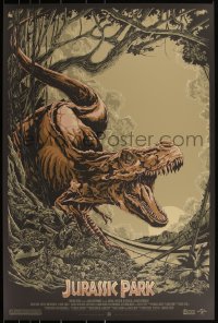 3k0764 JURASSIC PARK #16/475 24x36 art print 2013 Mondo, Ken Taylor art, regular edition!