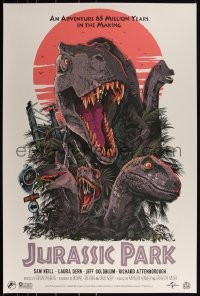 3k0767 JURASSIC PARK #16/175 24x36 art print 2019 Mondo, Francesco Francavilla, variant edition!