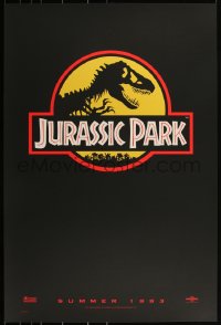 3k0758 JURASSIC PARK #16/150 24x36 art print 2019 Mondo, poster art by Bruce Yan, teaser edition!