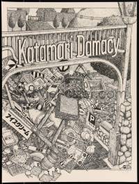 3k1990 KATAMARI DAMACY signed #15/75 18x24 art print 2021 by artist Landland, Mondo, variant ed.!