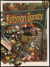 3k1992 KATAMARI DAMACY signed #15/225 18x24 art print 2021 by artist Landland, Mondo, regular ed.!