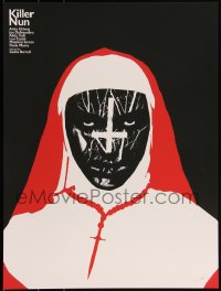 3k2010 KILLER NUN signed artist's proof 18x24 art print 2012 by artist Jay Shaw, Mondo!