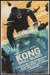 3k0792 KONG: SKULL ISLAND #16/335 24x36 art print 2017 Mondo, Francavilla, regular edition!