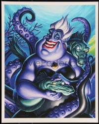 3k2377 LITTLE MERMAID #16/190 16x20 art print 2014 Mondo, art by Jason Edmiston, Ursula!