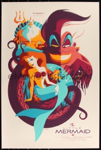 3k0820 LITTLE MERMAID #16/165 24x36 art print 2013 Mondo, art by Tom Whalen, variant edition!