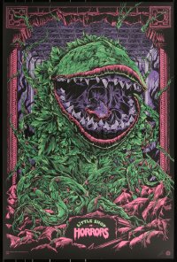 3k0821 LITTLE SHOP OF HORRORS signed #16/350 24x36 art print 2014 by Ken Taylor, Mondo, regular ed.!