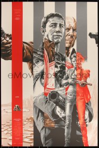 3k0827 LOOPER #16/320 24x36 art print 2012 Mondo, art by Martin Ansin, silver edition!