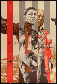 3k0828 LOOPER #17/320 24x36 art print 2012 Mondo, art by Martin Ansin, gold edition!