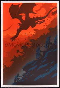 3k0831 LORD OF THE RINGS #16/330 24x36 art print 2013 Mondo, Rivera, Precious Cargo, first edition!