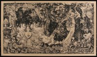 3k1484 LORD OF THE RINGS #11/160 21x36 art print 2012 Mondo, art by Vania Zouravliov, oatmeal edition!