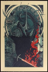 3k0838 LORD OF THE RINGS: THE RETURN OF THE KING #20/85 24x36 2013 Witch King & Fell Beast, var.!