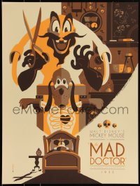 3k2042 MAD DOCTOR 18x24 art print 2011 Mondo, art by Tom Whalen, Sideshow edition!