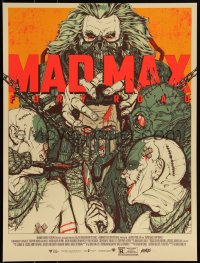 3k2044 MAD MAX: FURY ROAD #16/275 18x24 art print 2015 art by Boneface, Mondo, 1st edition!