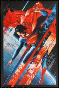 3k0845 MAN OF STEEL #16/5585 24x36 art print 2013 Mondo, art by Martin Ansin, regular edition!