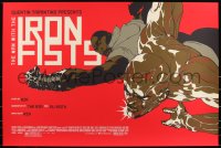 3k0848 MAN WITH THE IRON FISTS #16/175 24x36 art print 2012 Mondo, art by Tomer Hanuka!