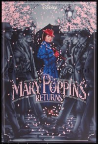 3k0861 MARY POPPINS RETURNS #16/185 24x36 art print 2018 Mondo, Disney sequel, Blunt, Jack Hughes art!