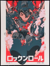 3k2055 MEGA MAN #16/225 18x24 art print 2018 Mondo, art by Sachin Teng!