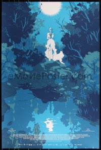 3k0865 MELANCHOLIA #11/120 24x36 art print 2012 Mondo, art by Tomer Hanuka, blue edition!