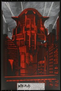 3k0868 METROPOLIS #16/125 24x36 art print 2016 Mondo, art by Ken Taylor, variant edition!