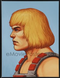 3k1375 MIKE MITCHELL signed #16/165 12x16 art print 2015 Mondo, He-Man, first edition!