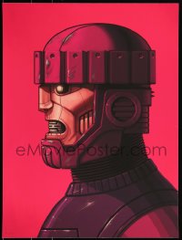 3k1334 MIKE MITCHELL signed #11/70 artist's proof 18x24 art print 2014 Mondo, Sentinel!