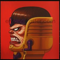 3k1333 MIKE MITCHELL signed #16/90 24x24 art print 2014 Mondo, MODOK, first edition!