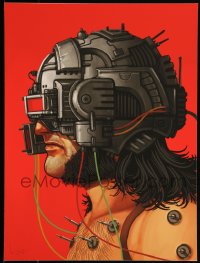 3k1342 MIKE MITCHELL artist signed #48/145 12x16 art print 2014 Mondo, Weapon X., 1st ed.!