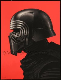 3k1344 MIKE MITCHELL signed #11/1665 12x16 art print 2016 Star Wars, Kylo Ren, Mondo, first!