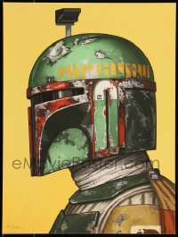 3k1345 MIKE MITCHELL signed #11/2755 12x16 art print 2016 Star Wars, Boba Fett, Mondo, first edition!