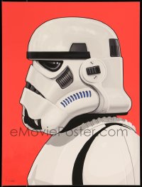 3k1353 MIKE MITCHELL signed #2047/2460 12x16 art print 2017 Mondo, Star Wars, Stormtrooper!