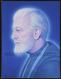 3k1367 MIKE MITCHELL signed #11/1735 12x16 art print 2017 Obi Wan Kenobi, first edition, Star Wars!