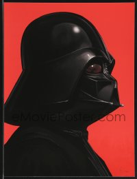 3k1371 MIKE MITCHELL signed #11/3615 12x16 art print 2017 Mondo, Star Wars, Darth Vader!