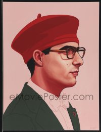 3k1379 MIKE MITCHELL signed #51/60 12x16 art print 2013 Mondo, Jason Schwartzman as Max Fischer!